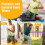 Resistance Band Pull Up Assist Band Set  4 Thick and Heavy Different Resist 6