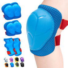 Inkidio Knee Pads for Kids Unicorn Protective Gear Set Knee Pads and Elbow Pads Set with Wrist Guard for Girls Boys Roller Skates Inline Skatings Sco