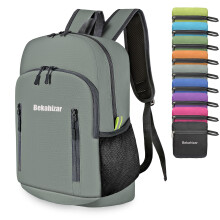 Bekahizar 20L Ultra Lightweight Backpack Foldable Hiking Daypack Rucksack Water Resistant Travel Day Bag for Men Women Kids Outdoor Camping Mountaine