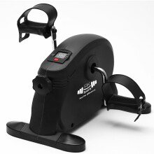 FK Sports Pedal Exerciser, Mini Exercise Bike with Digital Display, Pedal Sit Down Under Desk Bike for Leg Arm Foot, Small Cycle Equipment for Home (