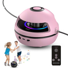 Kids Smart Jump Rope Machine, Remote Control Electronic Jump Rope with Adjustable Speed 1-10 Levels, LED Display Counter, Bluetooth Music, Automatic