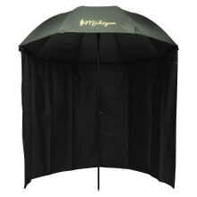 Michigan Fishing Umbrella with Top Tilt and Sides Brolly Shelter 50 Inch