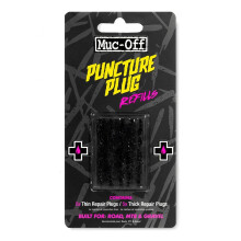 Muc Off Puncture Plugs Refill Pack - 15 Tubeless Repair Plugs for Road, Mountain Bike, and Gravel Tyres - Compatible with all Puncture Plug Tools - T