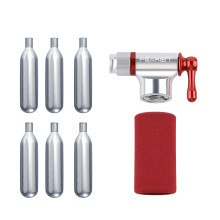Peaken CO2 cartridge 16g threaded (Pump+6 pack cartridges)
