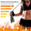 Gritin Skipping Rope Speed Jump Rope Soft Memory Foam Handle Tanglefree Adj 6