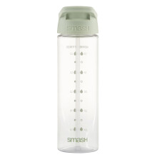 Smash Drink Bottle with Water Timings 700ml Sage Grey