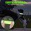 URAQT 4 PCS High Visibility Armbands Double Reflective Wrist Strap Running 5