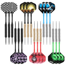 CyeeLife Steel Tip Darts,18pcs Professional Metal Darts, Darts Metal Tip Set, Metal Darts for Dartboard,for Beginners and Hobbyists