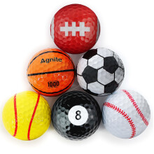 Funny Golf Balls 6Pack Colored Golf Balls Fun Golf Gifts for All Golfers N