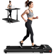 Walking Pad Treadmill for Home -Under Desk Walking and Running with Remote Control Portable Electric Machine Adjustable for Home Office Slim Compact