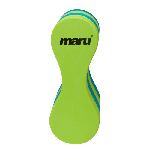 Maru Maru Swimming Pull Buoy Junior LimeBlue – Buoyant Foam Swimming Float for C 2