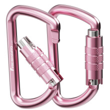 3inch Carabiner Clips Heavy Duty, carabina Hooks, Auto-Locking caribena, Aluminium Carabiners, Quick Release karabiner for Hammocks, Key, Swing, Camp