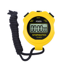 FCXJTU Simple Digital Sports Stopwatch, No Bells, No Clock, No Alarm, Simple Basic Operation, Silent, ON/Off, Pure Stopwatch for Swimming Running Tra