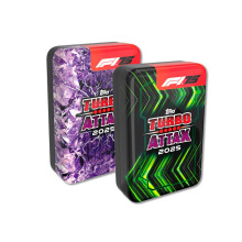 Topps Turbo Attax Formula 1 2025 - Mega Tin Bundle - Online exclusive! Get the Lightning Lids & Shakedown Mega Tin in one bundle.
