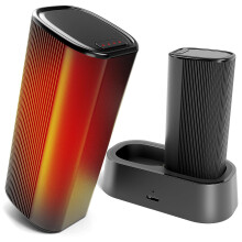 KINREECELL Magnetic Hand Warmers Rechargeable 2 pack, 4 Levels Heat Up to 57, Battery Powered Hand Warmer, Use time up to 16 hours, Small Size, Idea