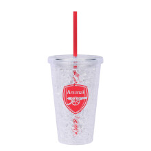 FOCO Officially Licensed Football Freezer Tumbler with Straw | 450ml (Arsenal FC)