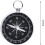 Simple hiking compass  pocket compass  360 Degree Rotating Compass with Key 2