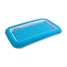 Benross 85410 Kids Airbed/Single Size Flocked Air Mattress/Blue Coloured / 152cm x 89cm x 17.5cm