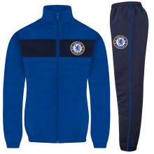 Chelsea Official Football Gift Boys Tracksuit Set Royal 67 Years SB
