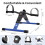 EVOLAND Pedal Exerciser Arm and Leg Pedal Machine Foldable Mini Exercise Bi 2