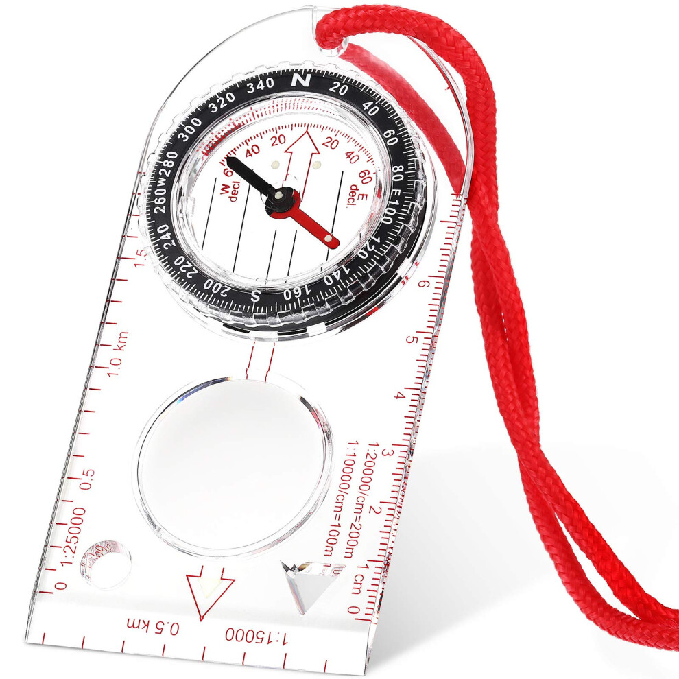 Skylety Navigation Compass Orienteering Compass Hiking Compass With Adjustable Decl