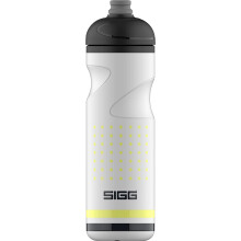Sigg - Soft Bike Water Bottle - Pulsar White - Squeezable - Dishwasher Safe - Lightweight - Leakproof - BPA Free - 0.75 L