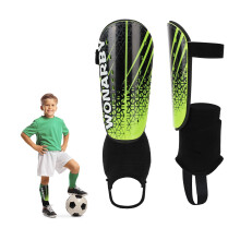 Shin Guards Soccer Youth Kids - Shin Guard for Toddler Boys Girls Teenagers 2-18 Years Old with Ankle Sleeves Protection - Football Shin Pads Equipme