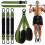 HPYGN Pull Up Assistance Bands, Heavy Duty Pull Up Bands, Height Adjustable Strap & Comfortable Foot Strap, Pull Up Bar Assistance Bands Strength Tra 1