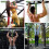 HPYGN Pull Up Assistance Bands, Heavy Duty Pull Up Bands, Height Adjustable Strap & Comfortable Foot Strap, Pull Up Bar Assistance Bands Strength Tra 4