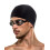 Fabric Swimming Cap – Comfortable, Durable & High Elastic (Black) 2