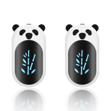 Aussido Rechargeable Hand Warmers 2 Pack, 6000mAh 20Hrs Long-Lasting Heat, Electric Hand Warmer for Camping Hiking Fishing, Portable Handwarmers for