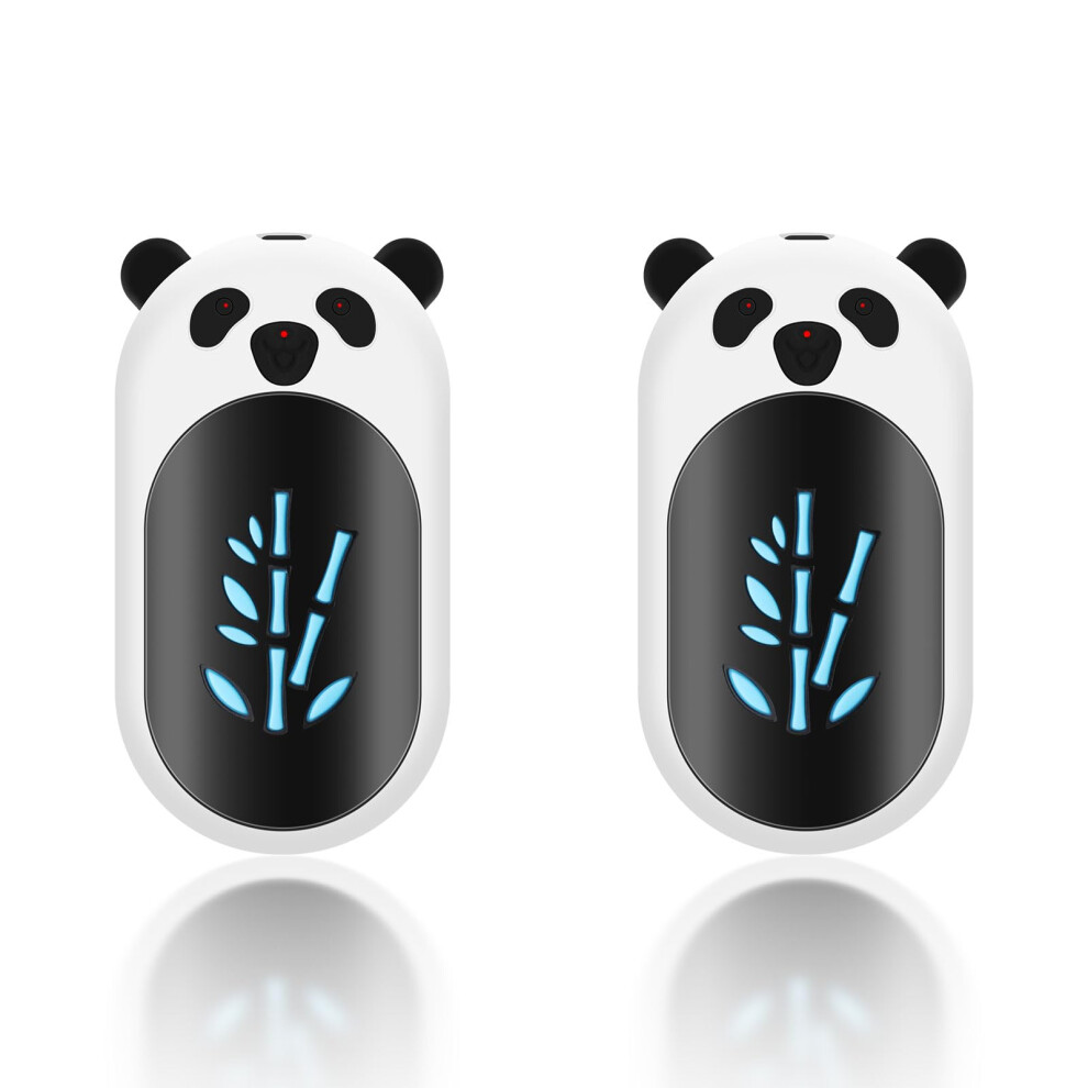 Aussido Rechargeable Hand Warmers 2 Pack 6000Mah 20Hrs Longlasting Heat Ele