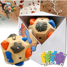 Hi-Y2Kgirls Boulder Block Handcrafted, Build Strength And Precision, 3D Boulder Block Rock For Climbers Climbing Ball Rock Climbing Training Ball, Fi