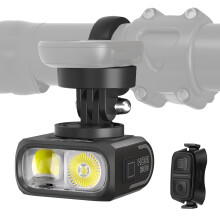 Magicshine Hori 1300 Bike Lights for Night Riding, High and Low Beam, USB-C Rechargeable Bike Headlight, IPX 6 Waterproof Bike Front Light for Road U