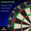 Mission Darts | Samurai 3 | Professional Bristle Dartboard | Knife Wire | Black Number Ring 3