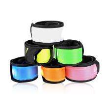 esonstyle 6 Pack LED Light-Up Slap Bracelets, Night Safety Armbands for Cycling, Walking, Running, Concerts, Camping, and Outdoor Sports