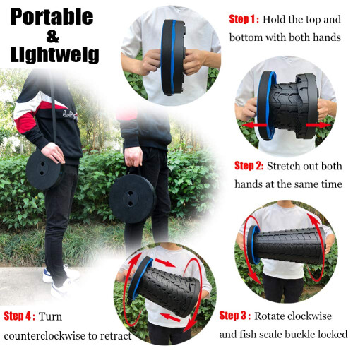 Portable Telescopic Stool 2nd Generation Folding Stool Camping Lightweight 2