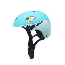 Kids Bike Helmet for 2-5 Years Old Toddler Cycle Helmet Multi-Sport Lightweight Helmet Safety Protection Gear, Gifts for Boys Girls (Blue Shark)