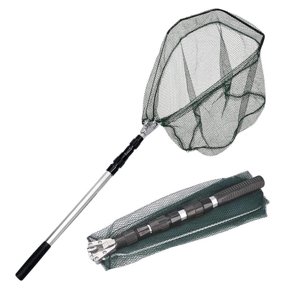 Kk's Glams Telescope Fishing Landing Net Foldable Collapsible Extensible 1