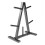 CAP Barbell Standard 1-Inch Weight Plate Storage Tree Rack | Black 4