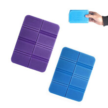 2pcs Moistureproof Foldable Outdoor Seat Cushion,FoldingFoam Sit Mat Thermally Insulated Folding Seat Pad Moisture-Proof Folding SeatMat for Outdoor