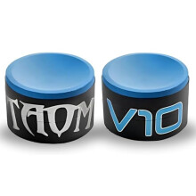 Y2Play Taom V10 Blue Professional Pool/Billiard Cue Chalk - 2 Pack