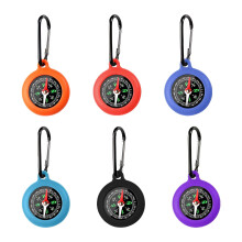 Flintronic 6Pcs Navigation Compass, Multifunctional Hiking Compass, Waterproof Pocket Compass for Expedition Map Reading, Navigation, Orienteering an