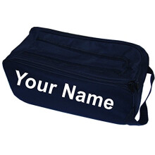 PROSTYLE SPORTS PERSONALISED Football Boot Bag/Shoe Bag New Football/Rugby/Hockey/Gym - Black