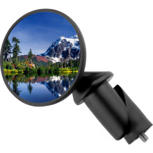 CatEye BM-45 Bar End Mirror: Clear RearView for Cyclists; Easy to Install on Handlebars; Wide-Angle View Enhances Safety; Durable Build