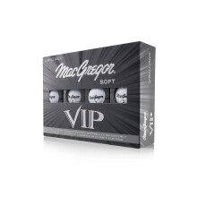 MacGregor VIP Soft Pack Of 12 Golf Balls, White