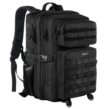 YOREPEK Military Tactical Travel Backpack 45L Army Rucksack with Molle Large Capacity Survival Back pack Assault Pack 3 Day Bug Out Bag for Outdoor