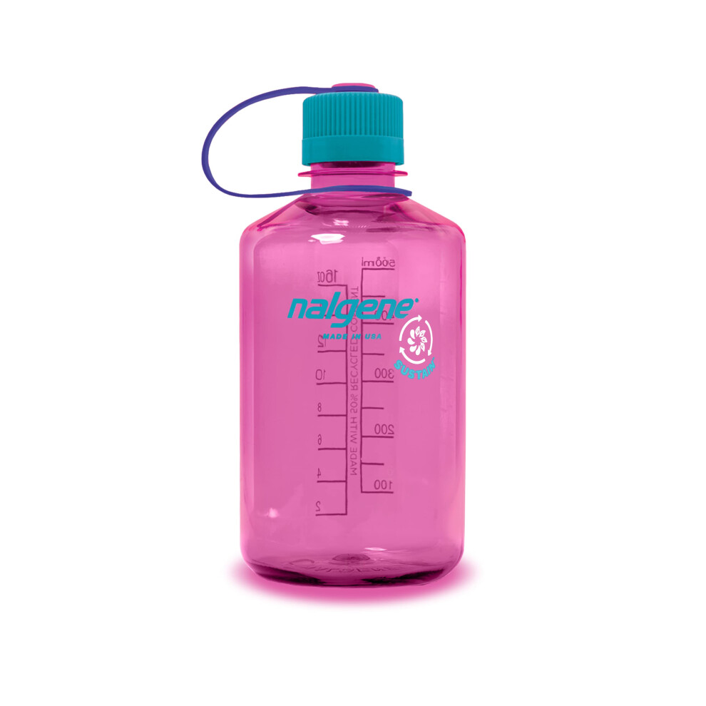 Nalgene Sustain Water Bottle Electric 16 Ounce Magenta