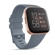 Strap for Fitbit Versa 2 Straps/Fitbit Versa Strap/Fitbit Versa Lite Strap for Women Men, Silicone Sport Classic Replacement Straps Compatible with F