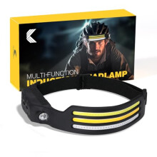 2-Pack-Head Torch Rechargeable-Super-Bright-LED-Headtorch-Headlamp with Sensor Control-Headlight-10 Light Modes-IPX4 Waterproof-Adjustable Strap-Ligh